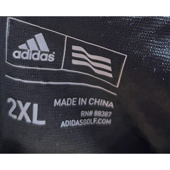 Adidas Zip Golf Jacket 2XL Women's Size Dark Pink 1/4 Zip Closure Logo - Picture 5 of 6